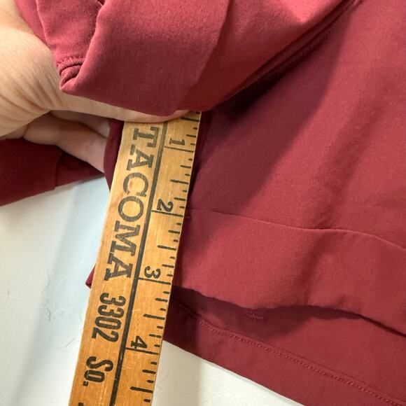 Lululemon Spring Break Away Short 3" Chianti Red Pull On Casual Athleisure - Picture 5 of 7